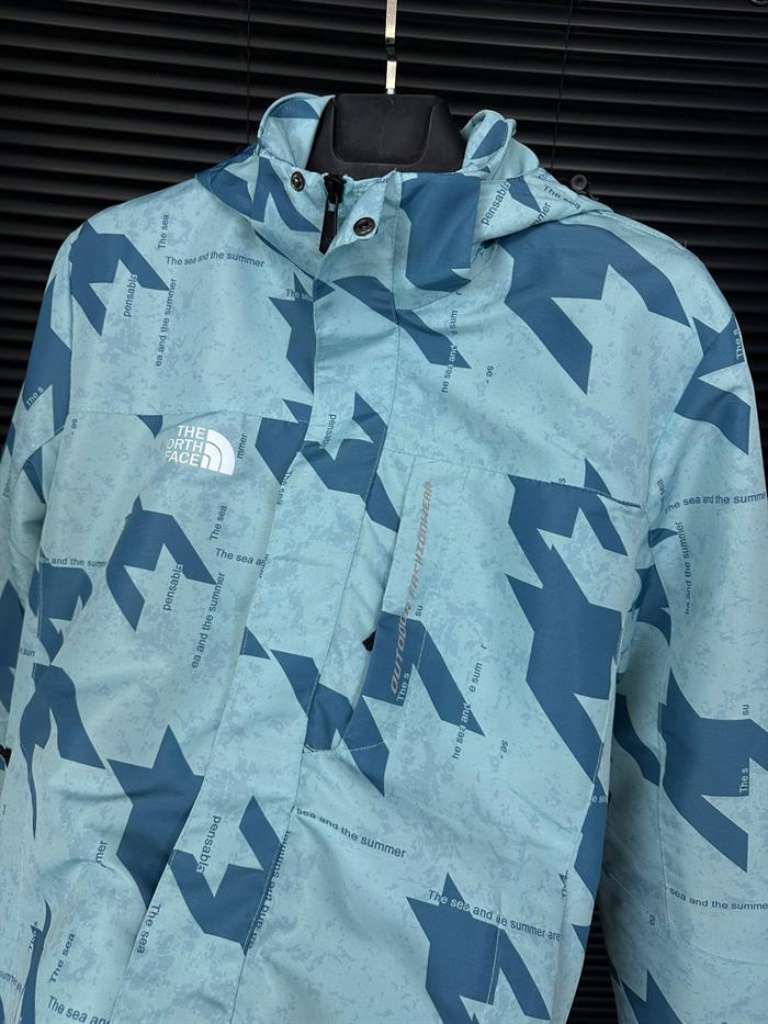 İçi Polarlı Desenli Mont