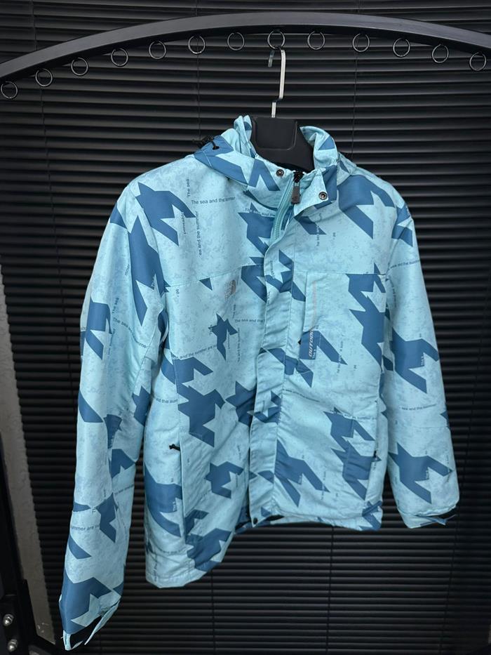 İçi Polarlı Desenli Mont