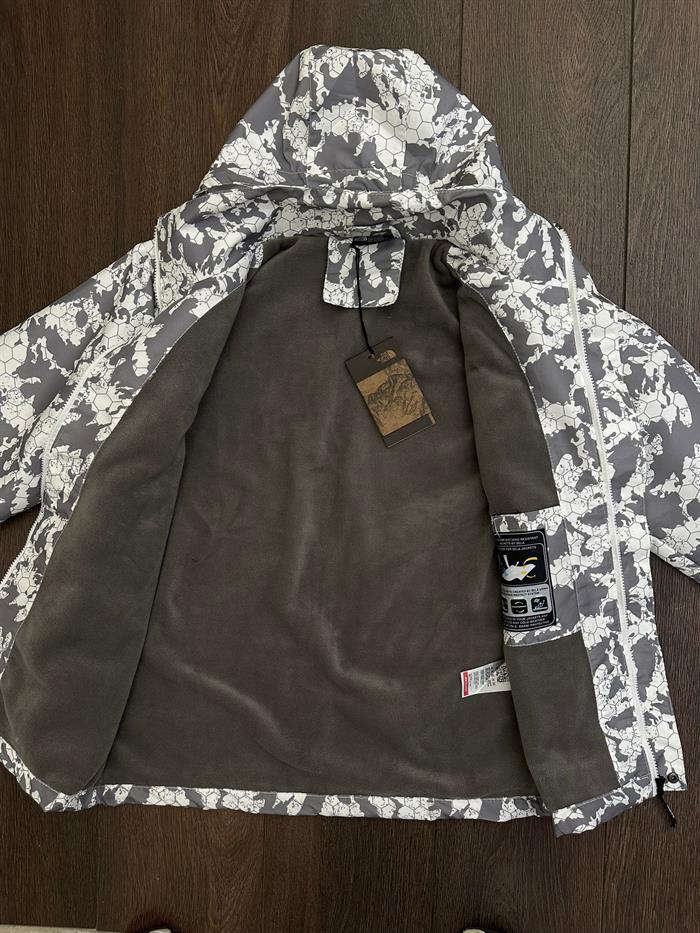 İçi Polarlı Desenli Mont