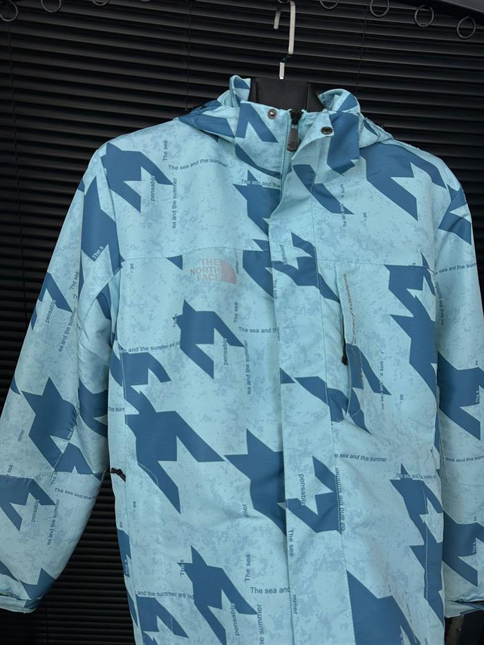 İçi Polarlı Desenli Mont