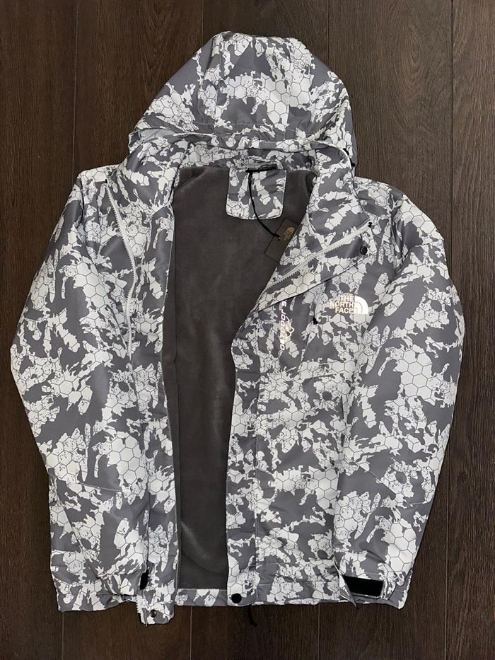 İçi Polarlı Desenli Mont