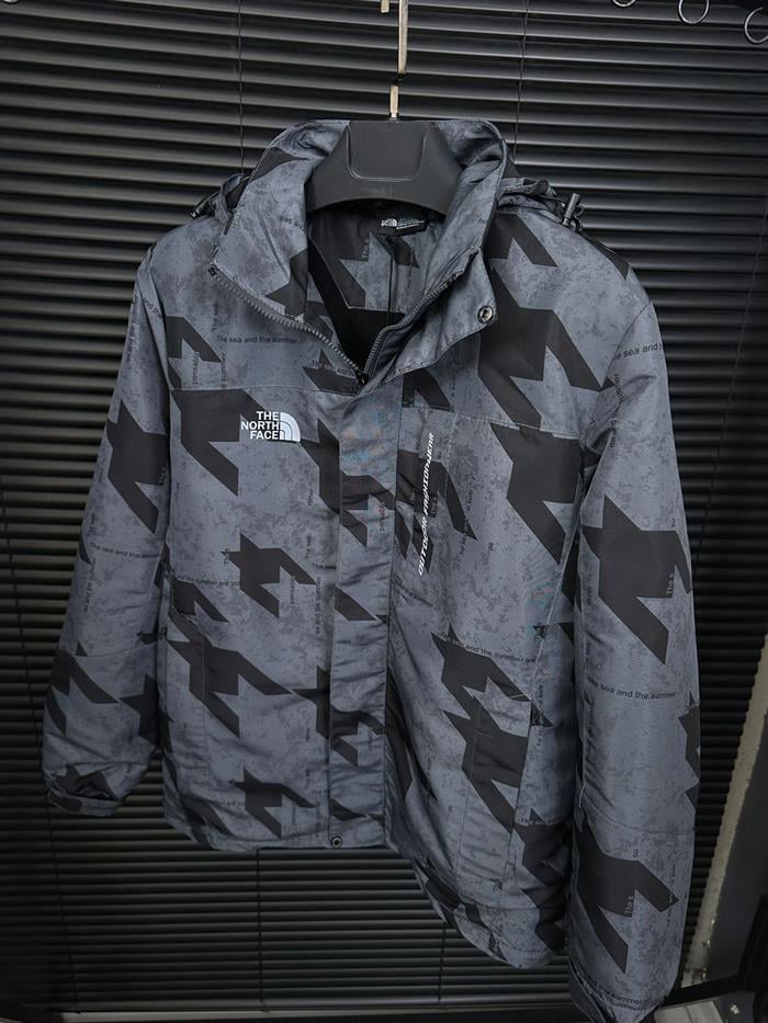 İçi Polarlı Desenli Mont