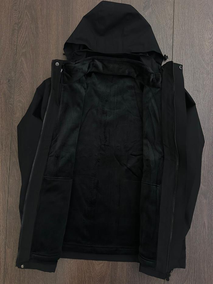 Göğüs Logolu Polarlı Basic 3in1 Kar Montu