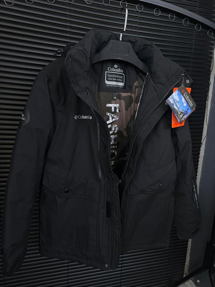 Termal Yüksek Dolgulu Kapşonlu Kar Montu