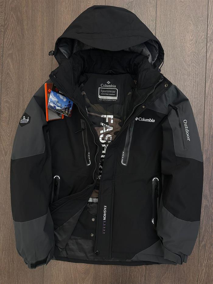 Termal Yüksek Dolgulu Kapşonlu Kar Montu