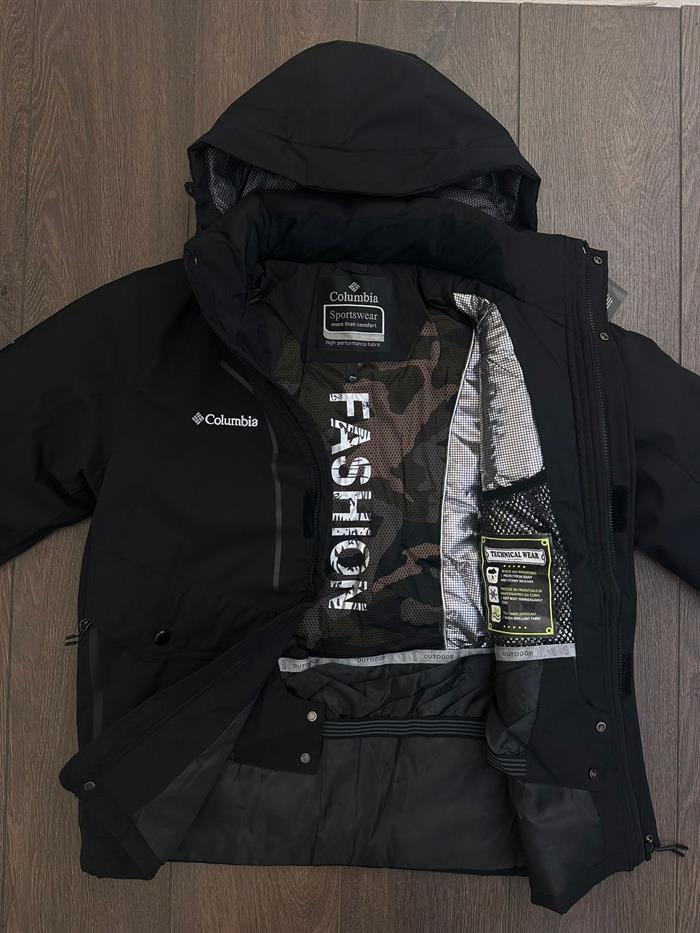 Termal Yüksek Dolgulu Kapşonlu Kar Montu