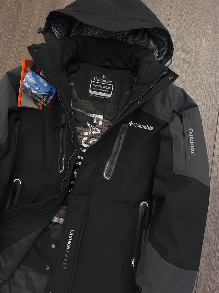 Termal Yüksek Dolgulu Kapşonlu Kar Montu