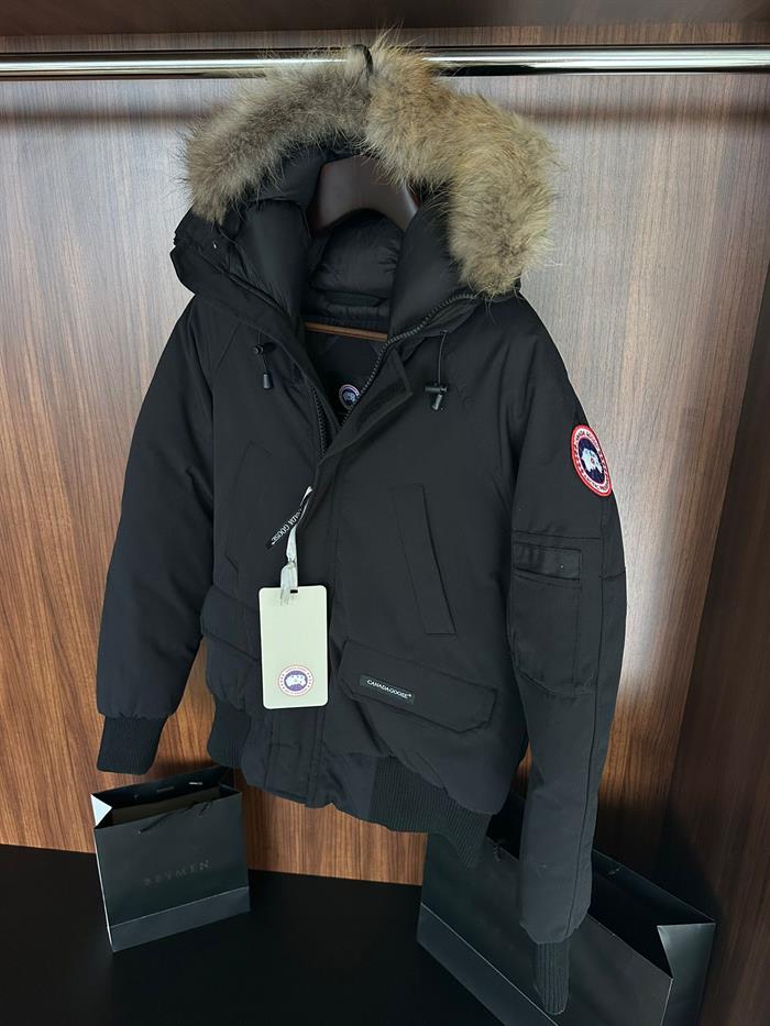 Kürk Detaylı Kapşonlu Kaz Tüyü Kart Mont