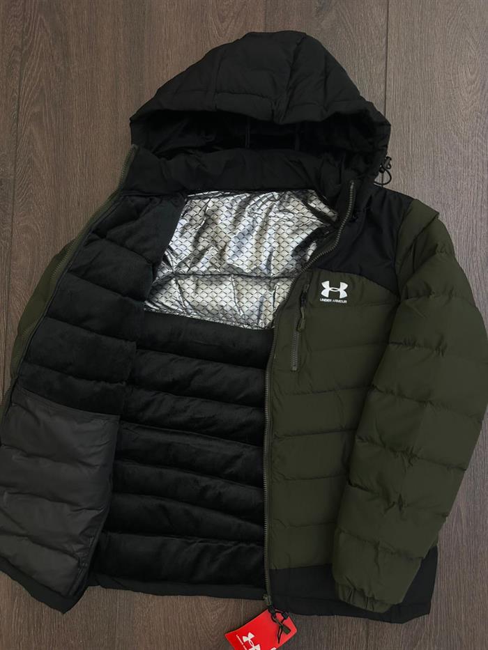 Marka Logolu Çıkartılabilir Kapşonlu Şişme Mont