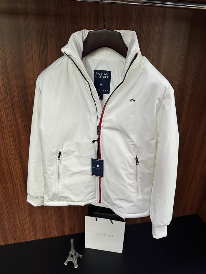 Nakış Logolu Gizli Kapşonlu Puf Mont