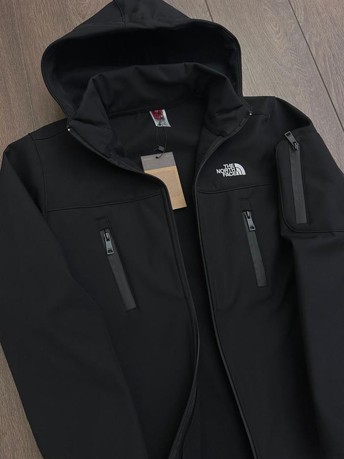 Nakış Logolu İç Kısmı Polarlı Softshell Mont