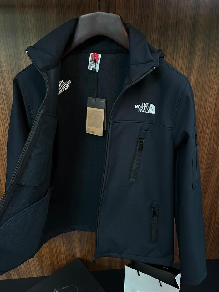 Nakış Logolu İç Kısmı Polarlı Softshell Mont