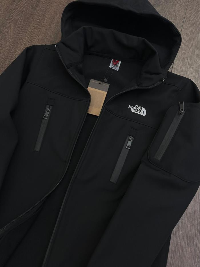 Nakış Logolu İç Kısmı Polarlı Softshell Mont