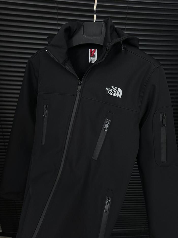 Nakış Logolu İç Kısmı Polarlı Softshell Mont