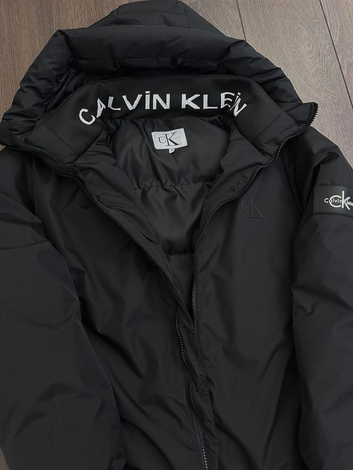 Silikon Kabartma Logolu Puf Şişme  Mont