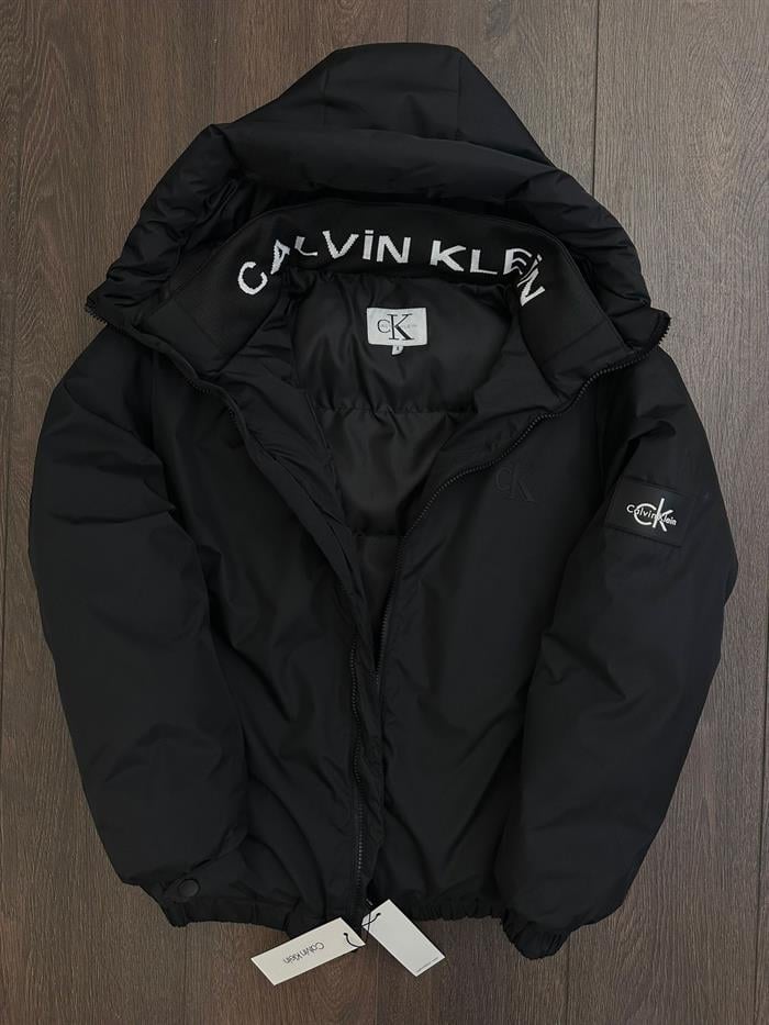 Silikon Kabartma Logolu Puf Şişme  Mont