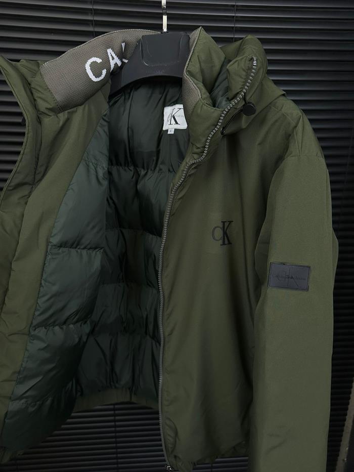 Silikon Kabartma Logolu Puf Şişme  Mont