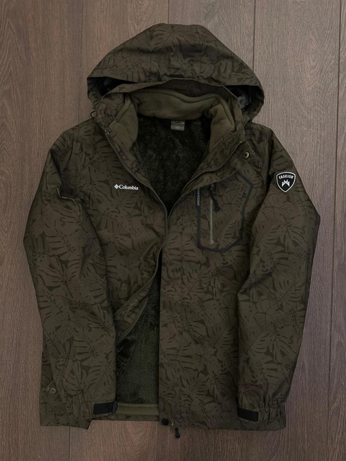 Yaprak Desenli 3in1 Kar Montu