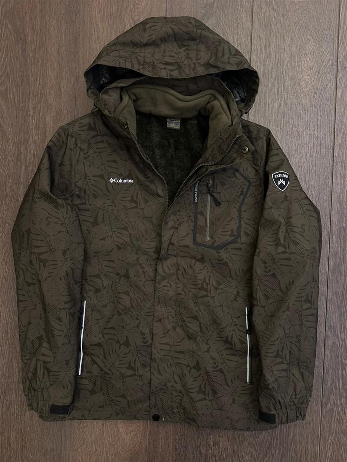 Yaprak Desenli 3in1 Kar Montu