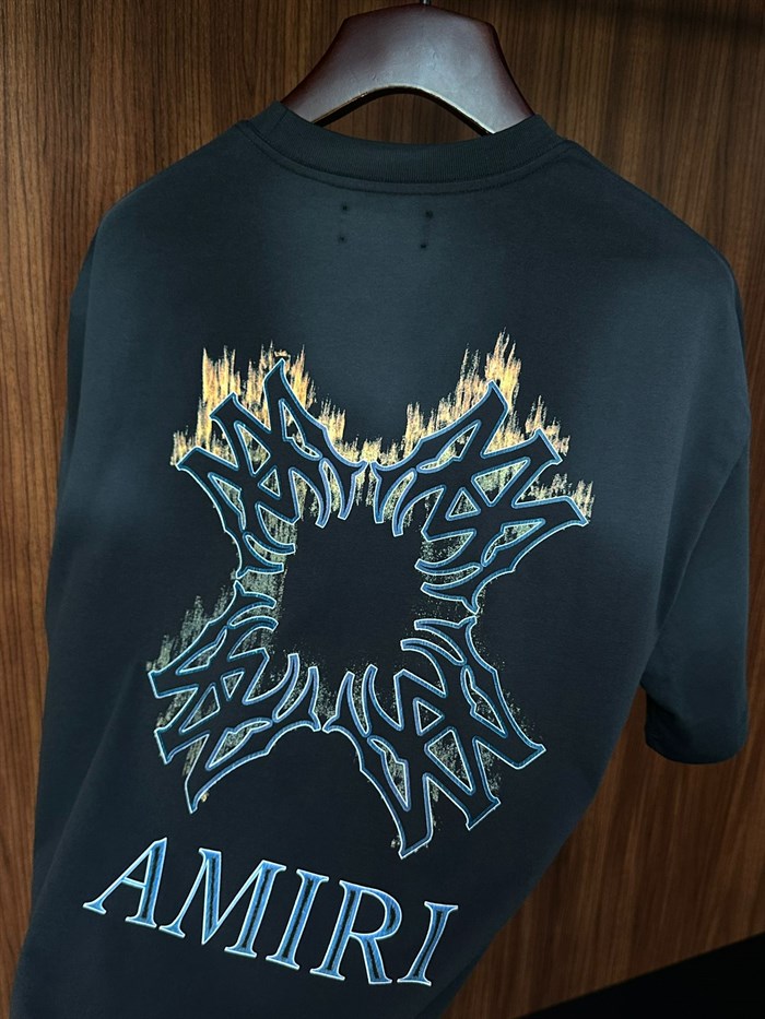 Ma Quad Flames Logo Print Oversize T-Shirt