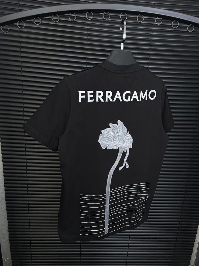 Palazzo Spini Feroni Baskılı Oversize T-Shirt 