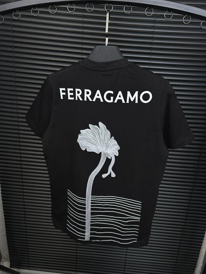 Palazzo Spini Feroni Baskılı Oversize T-Shirt 