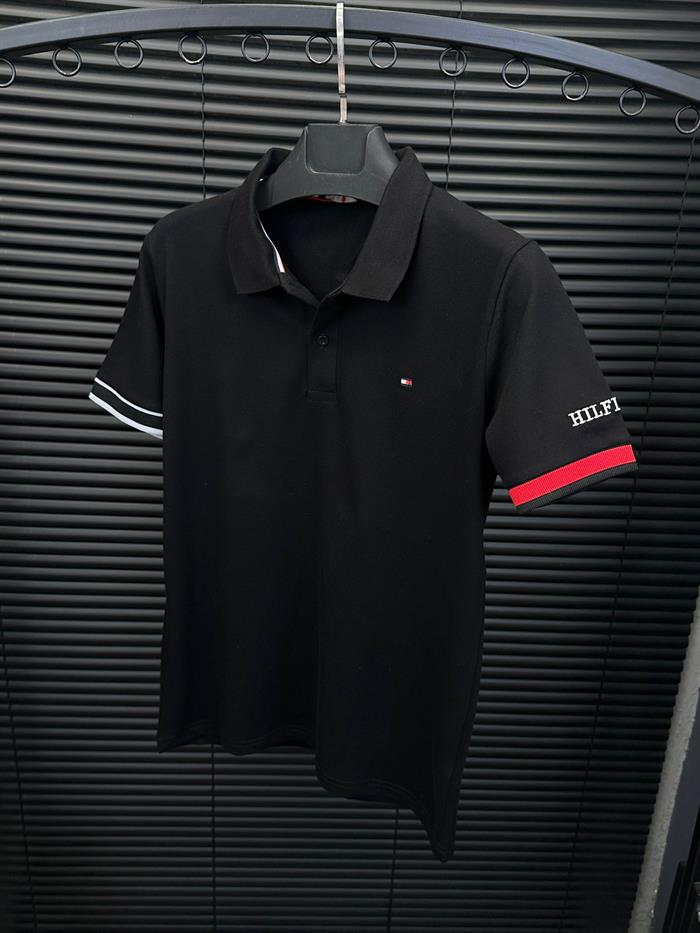 Nakış Armalı Yakalı T-Shirt 