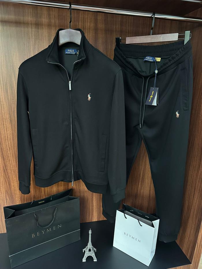 Nakış Logolu Modal Kumaş Eşofman Takımı