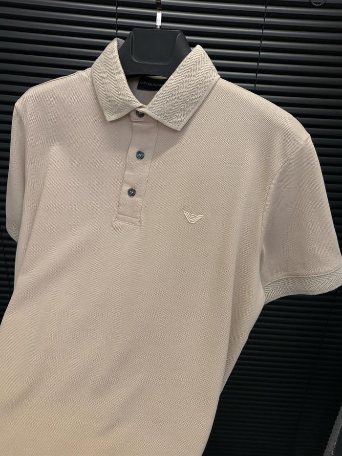 Nakış Logolu Yakalı T-Shirt