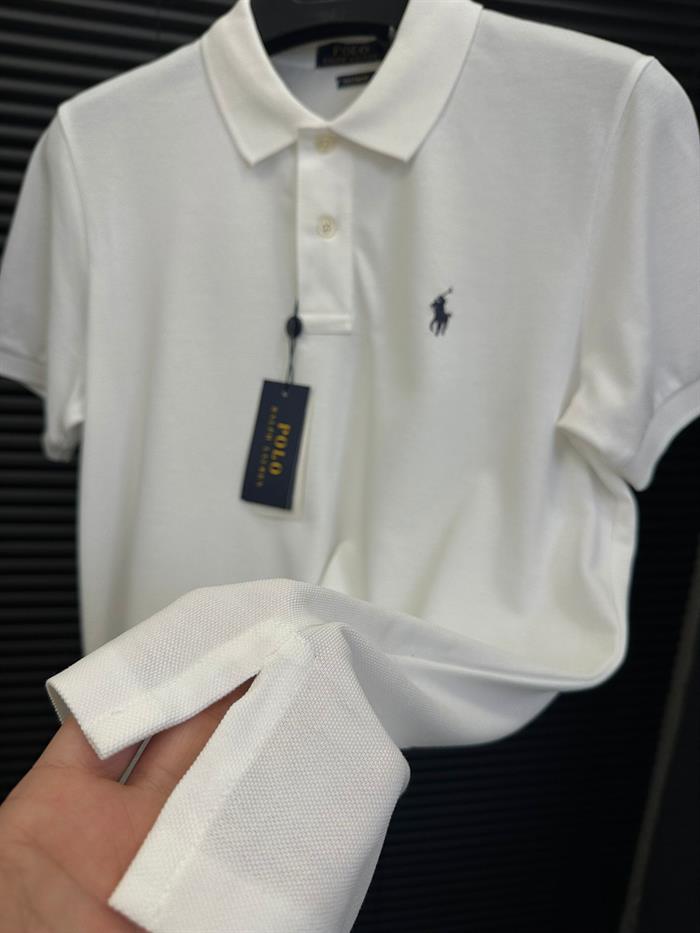 Nakış Logolu Yakalı T-Shirt