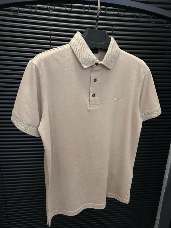 Nakış Logolu Yakalı T-Shirt