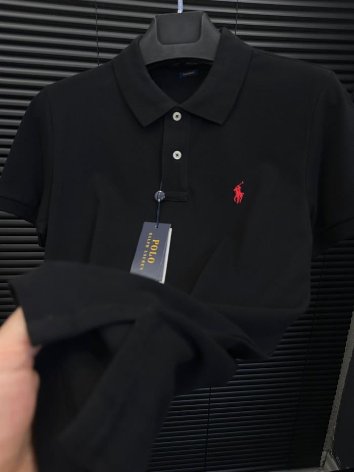 Nakış Logolu Yakalı T-Shirt