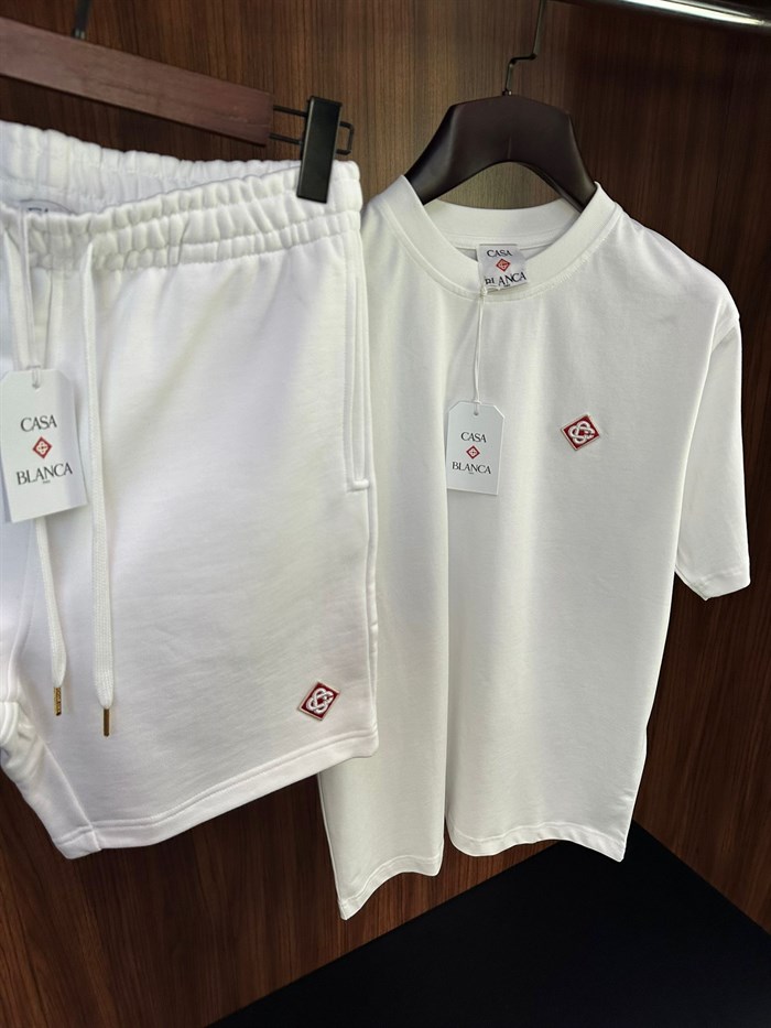 Nakış Logolu Basıc Şort Takım
