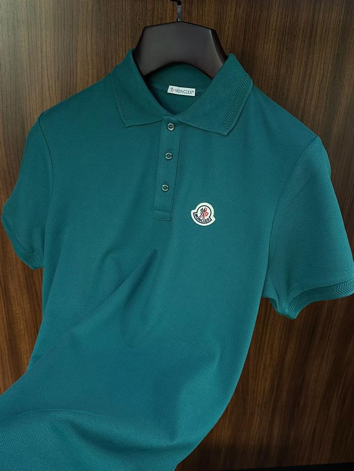 Nakış Logo Ve Yaka Detaylı Yakalı T-Shirt