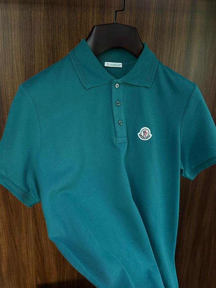 Nakış Logo Ve Yaka Detaylı Yakalı T-Shirt
