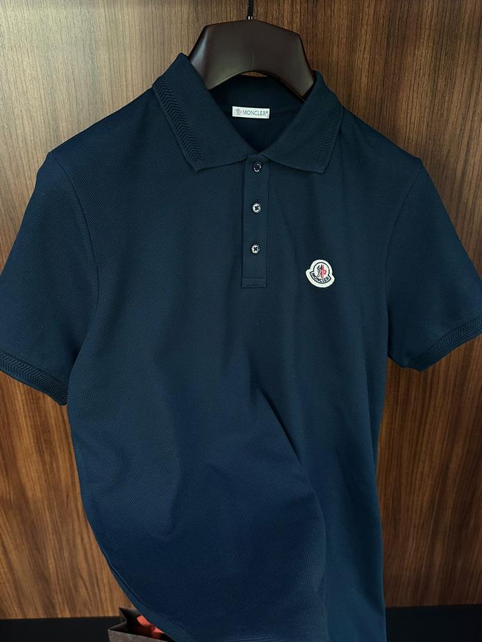 Nakış Logo Ve Yaka Detaylı Yakalı T-Shirt