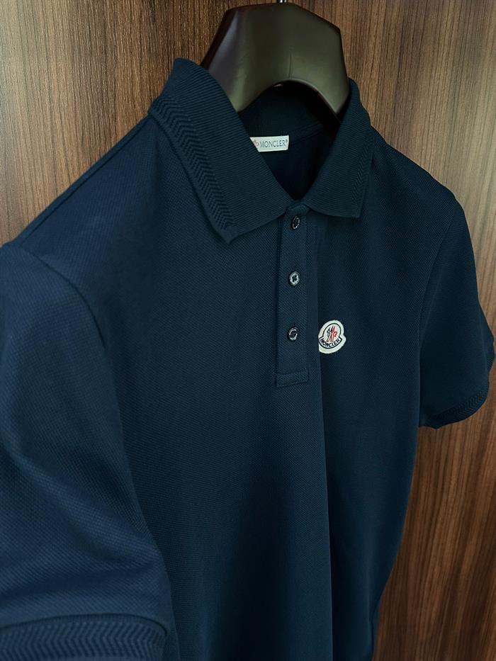 Nakış Logo Ve Yaka Detaylı Yakalı T-Shirt