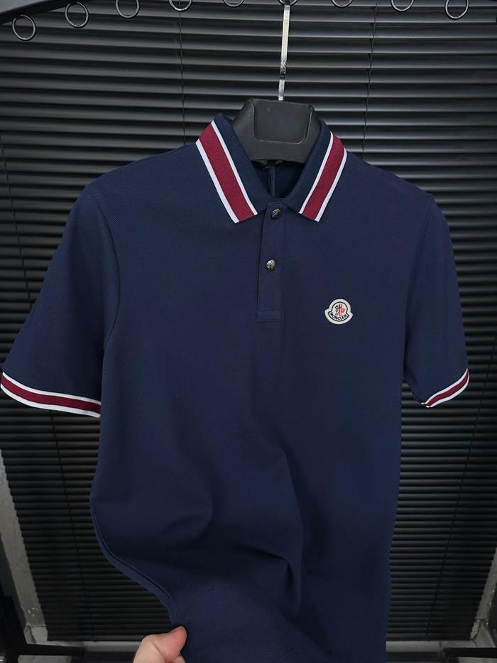 Nakış Logolu Pike Kumaş Polo Yaka  T-shirt
