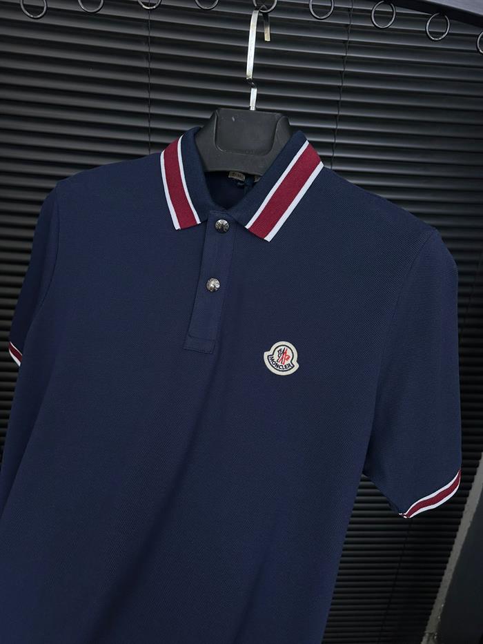 Nakış Logolu Pike Kumaş Polo Yaka  T-shirt