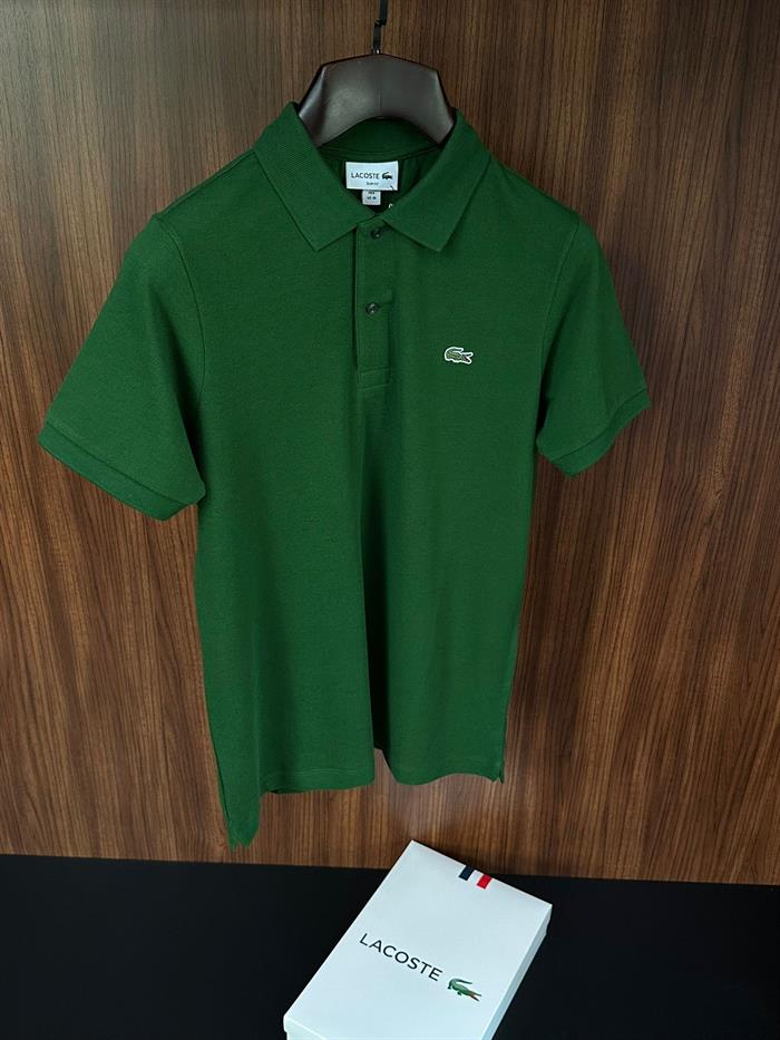 Nakış Logolu Pike Kumaş Yakalı T-Shirt