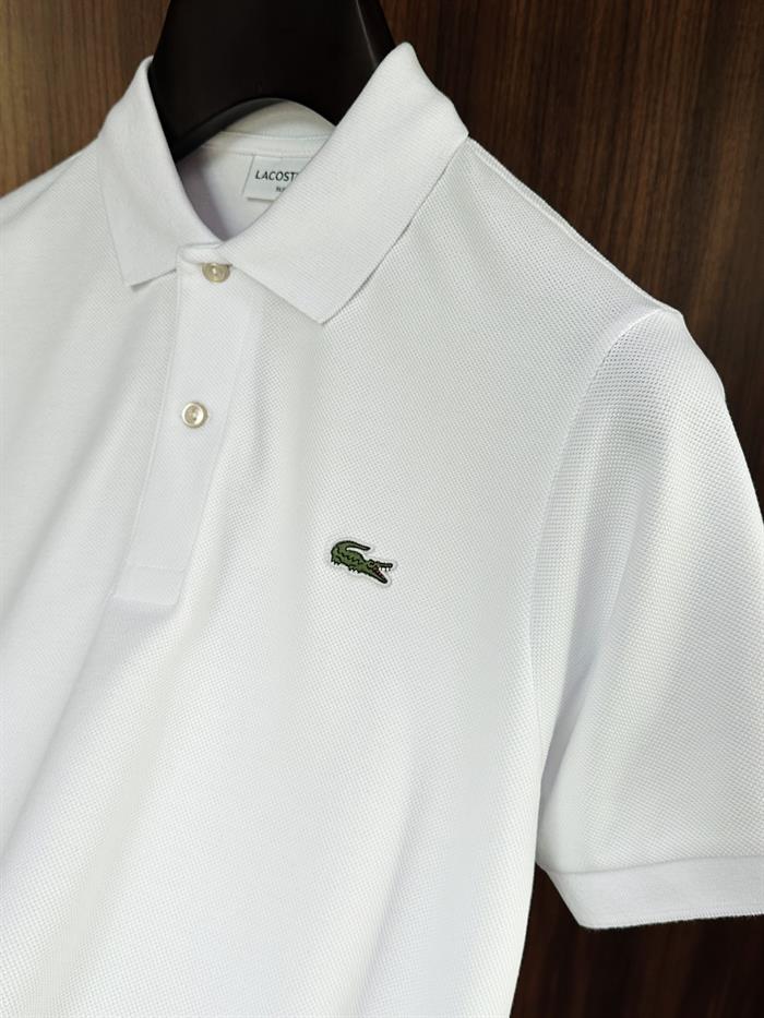 Nakış Logolu Pike Kumaş Yakalı T-Shirt
