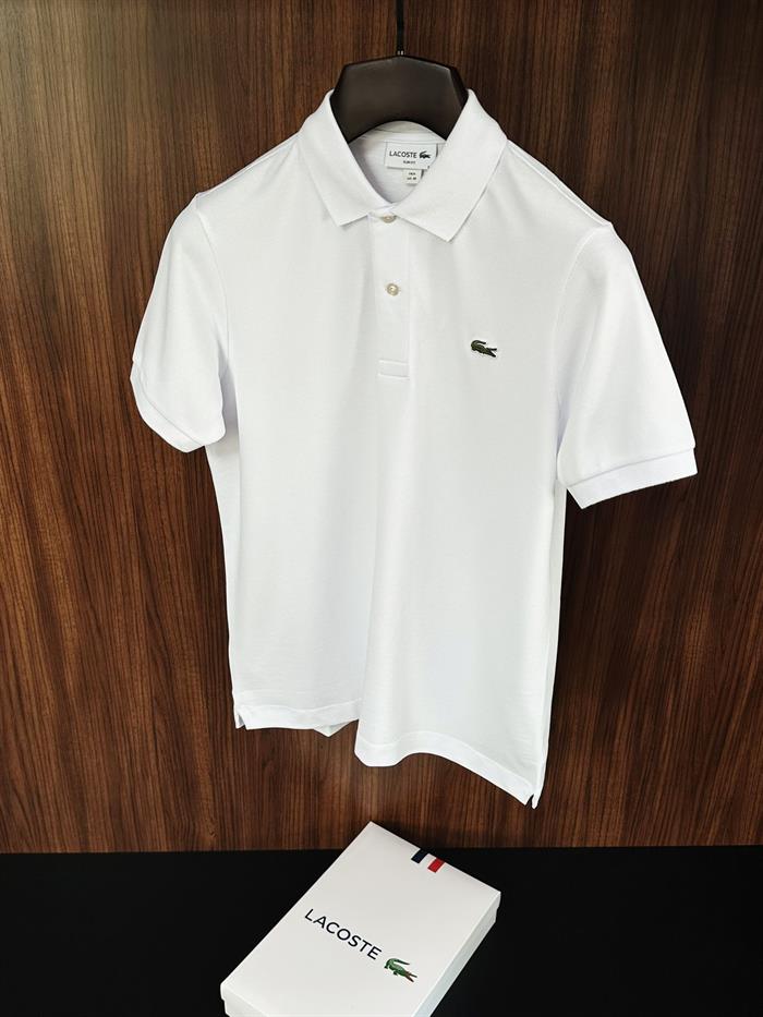 Nakış Logolu Pike Kumaş Yakalı T-Shirt