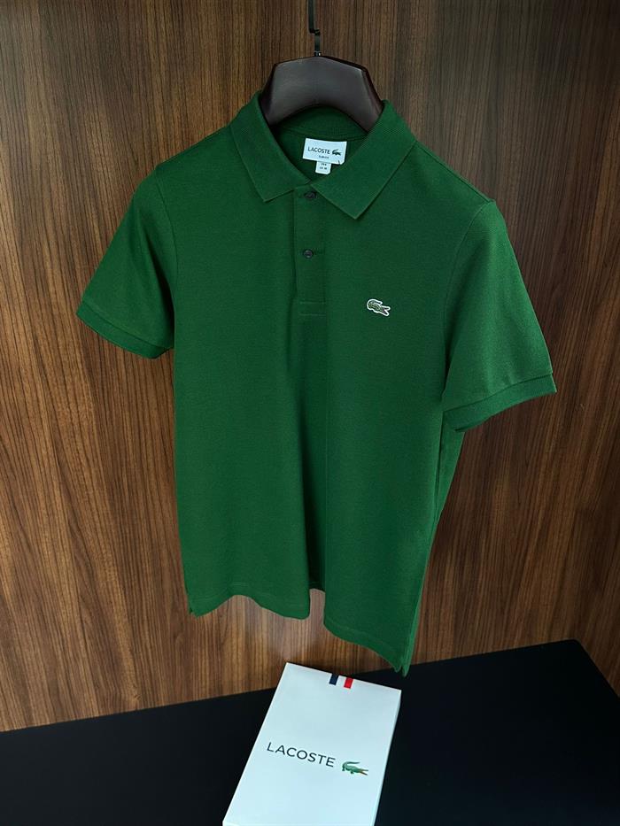 Nakış Logolu Pike Kumaş Yakalı T-Shirt