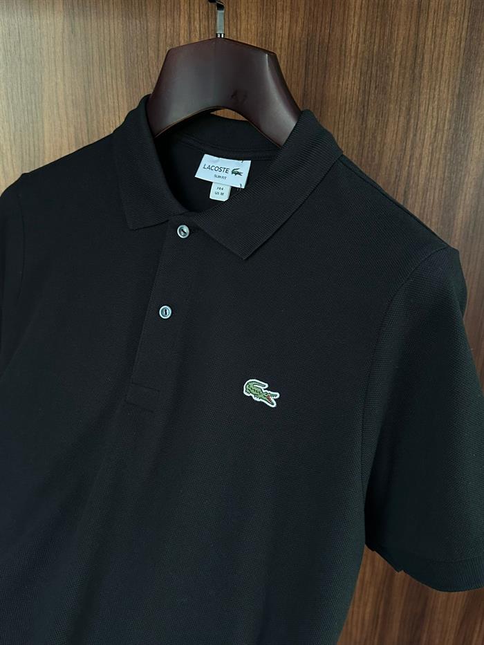 Nakış Logolu Pike Kumaş Yakalı T-Shirt