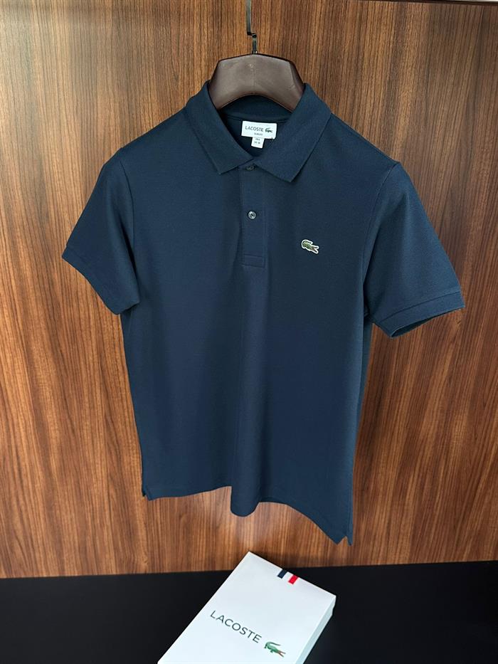 Nakış Logolu Pike Kumaş Yakalı T-Shirt
