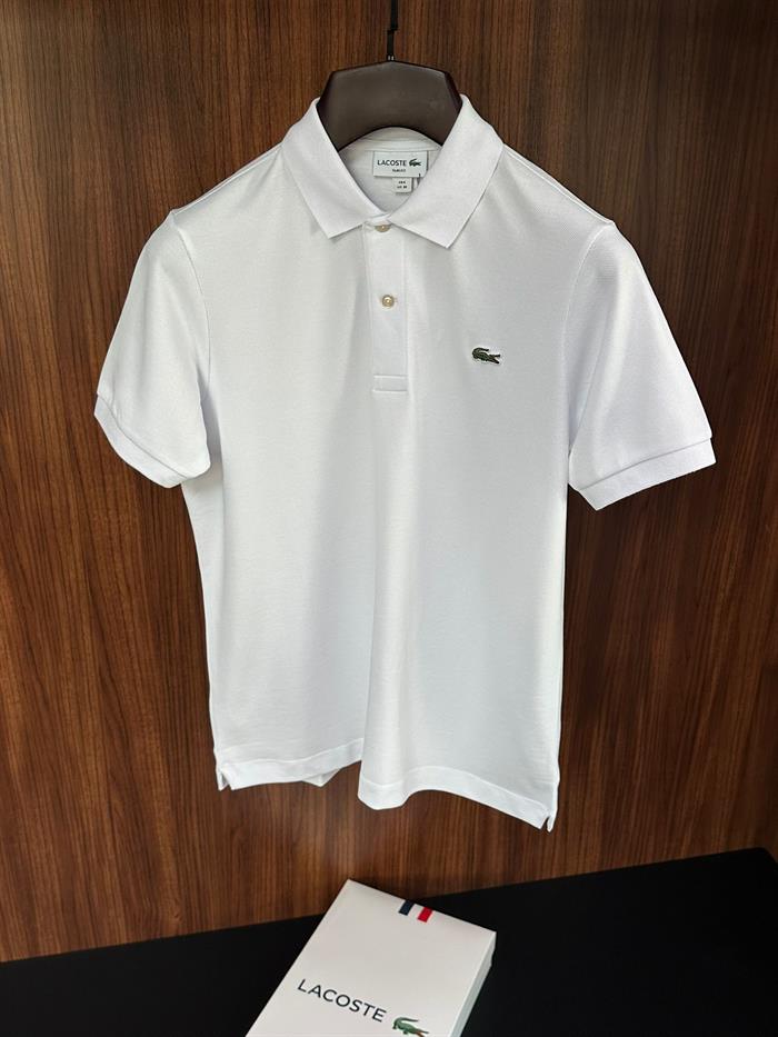 Nakış Logolu Pike Kumaş Yakalı T-Shirt