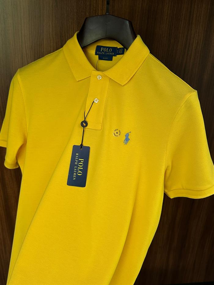 Nakış Logolu Yakalı T-Shirt