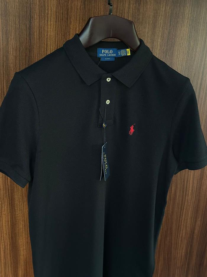 Nakış Logolu Yakalı T-Shirt