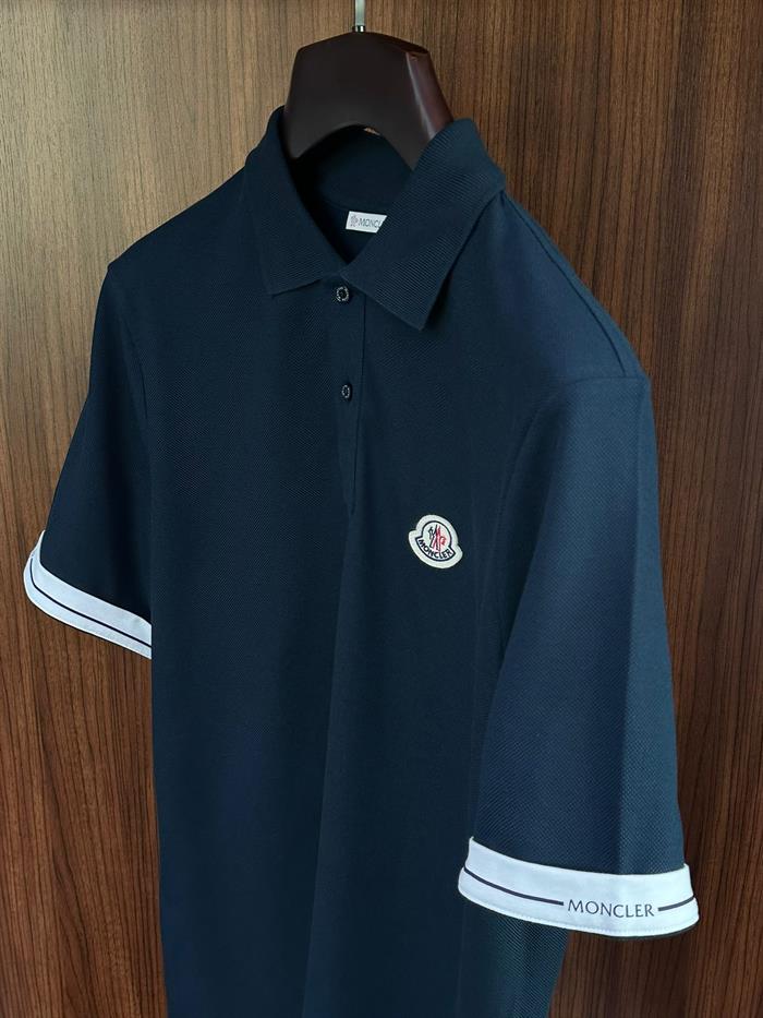 Nakış Marka Logolu Kol Yazı Detaylı Yakalı T-Shirt