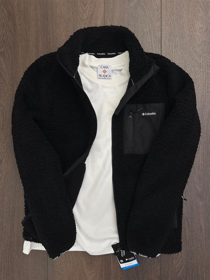 Kabartma Logolu Polar Ceket